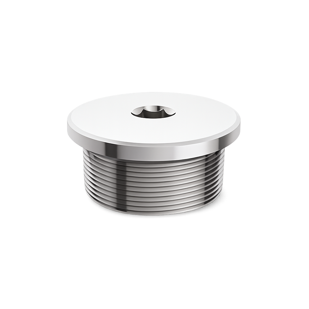 Plug Stainless Steel  Metric Thread (SS316L)			