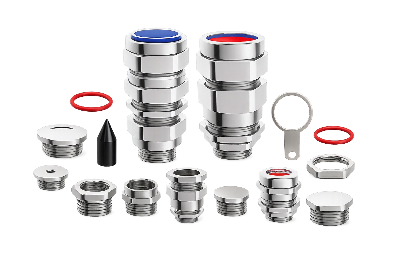 Stainless Steel (SS316L)  Cable Glands and Accessories 	